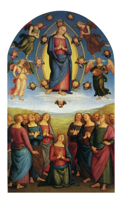 Asunción de María de Pietro Perugino